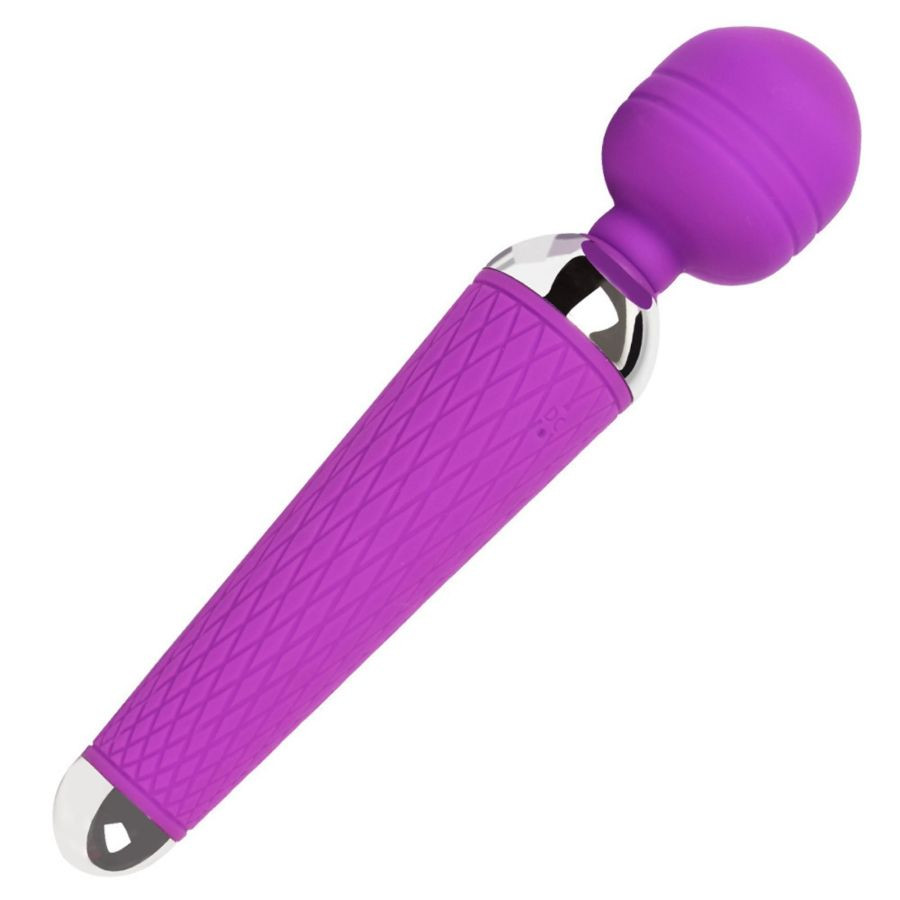 Вибромассажер 16 режимов, фиолетовый