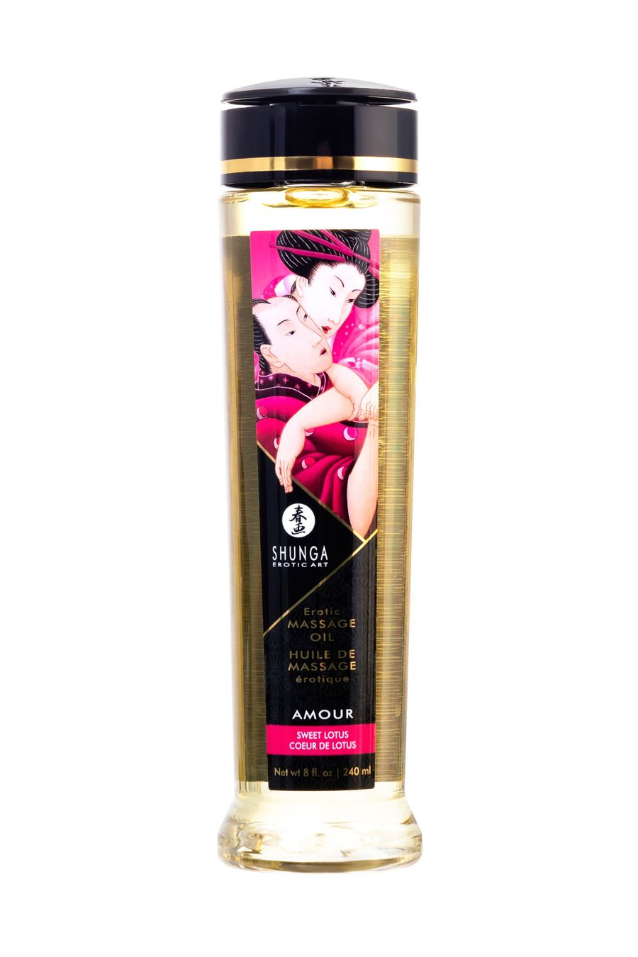 Масло Shunga Erotic Massage Oil Сладкий лотос, 240 мл