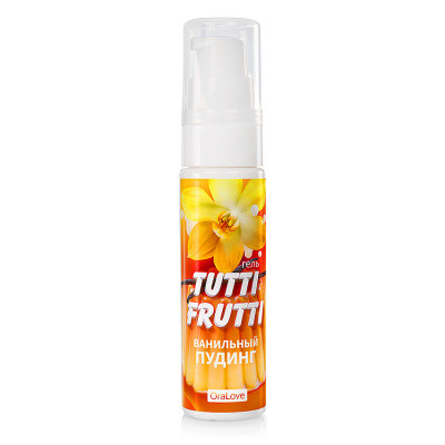 Гель "Tutti-frutti ванильный пудинг" серии "oralove" 30г 