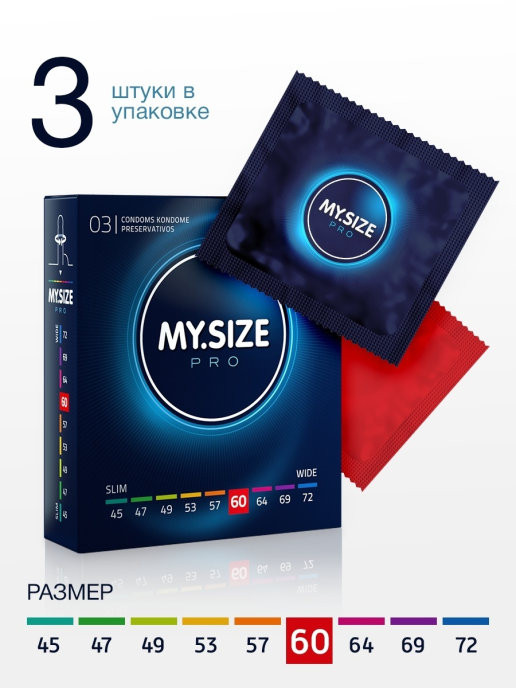 Презервативы My.Size PRO 60