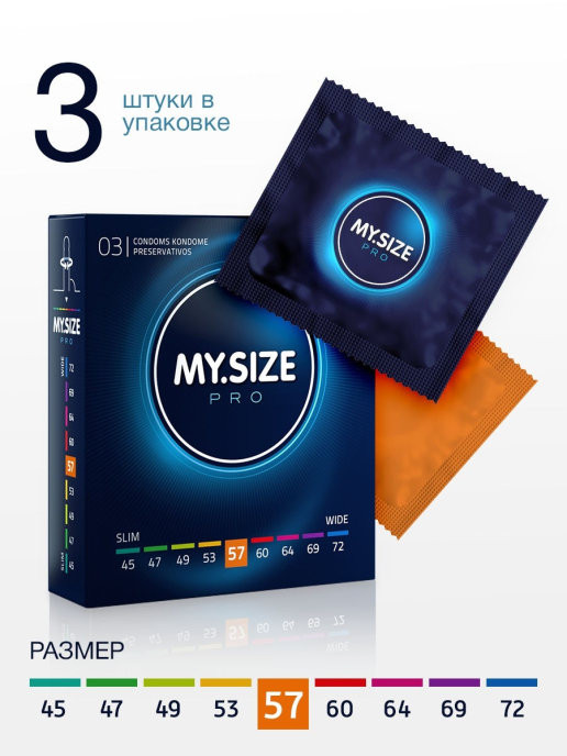 Презервативы My.Size PRO 57