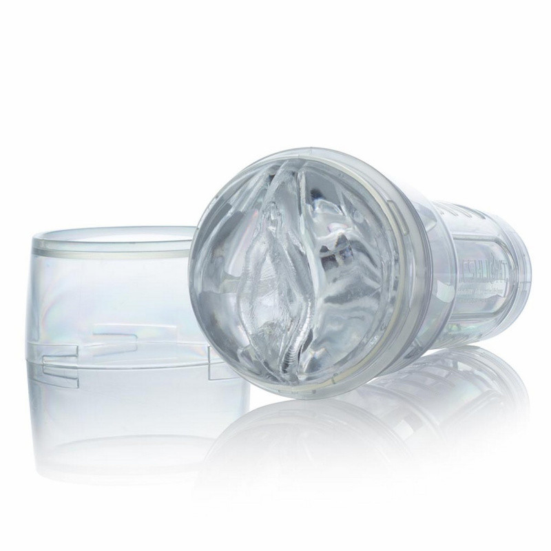 Мастурбатор FLESHLIGHT Crystal Ice, вагина, прозрачный