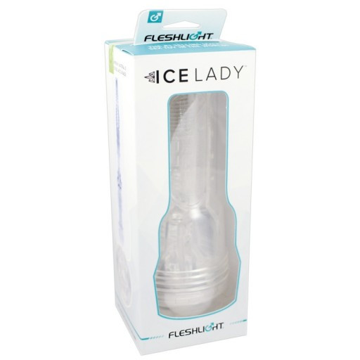 Мастурбатор FLESHLIGHT Crystal Ice, вагина, прозрачный