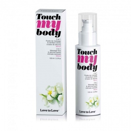 Силиконовый лубрикант 2в1 TOUCH MY BODY Моной 100мл