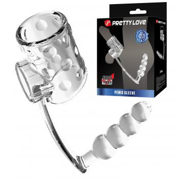 Насадка BIGGER Rilley с пробкой прозрачная