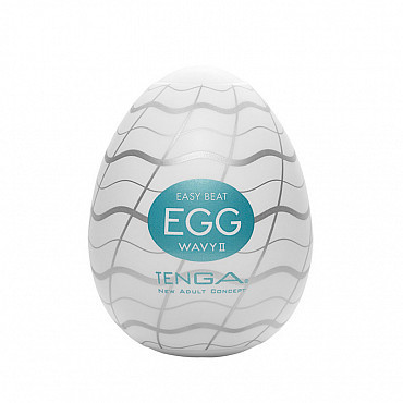 Мастурбатор яйцо Tenga egg WAVY 2