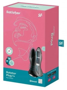 Анальный стимулятор с Ротацией Satisfyer Rotator Plug 1+, черный