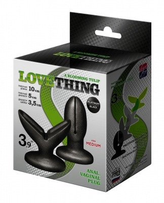 Анально-вагинальный плаг "A BLOOMING TILUP" 3,9"