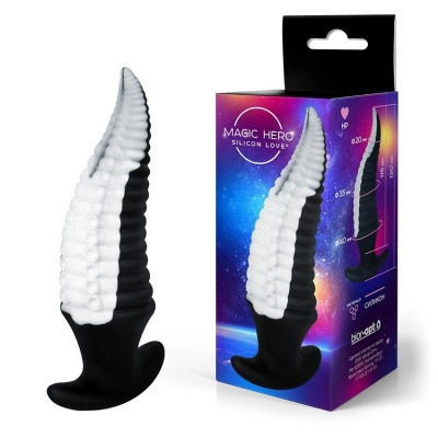 Втулка Magic черно-белая силикон