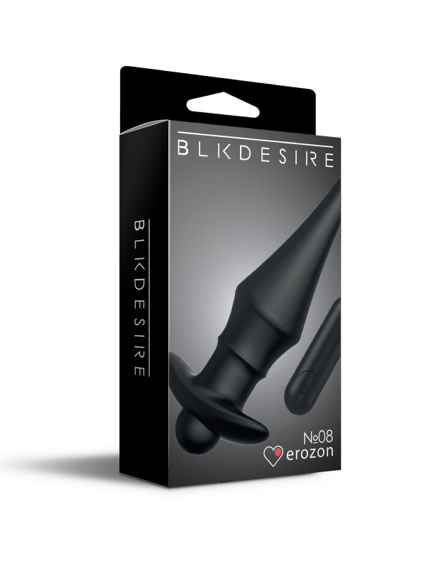 Анальная вибровтулка Cone-shaped butt plug