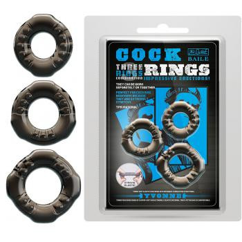 Набор 3 кольца Cock Rings