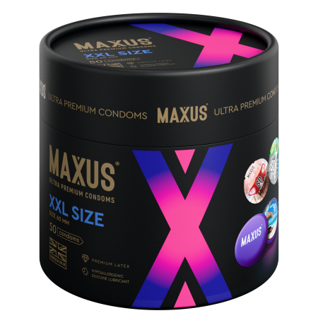 Презервативы MAXUS XXL №50 диаметр 60мм