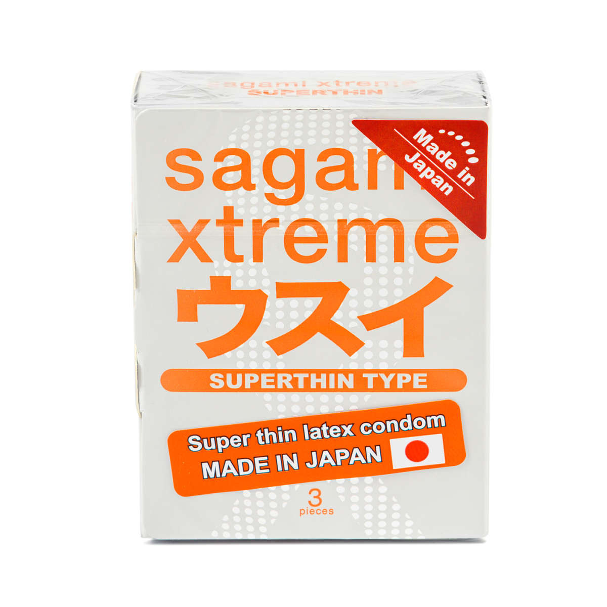Презервативы SAGAMI Xtreme SUPERTHIN 0.04 мм 3шт