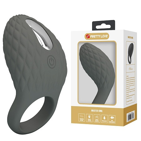 Виброкольцо Master Ring Heloise, серое