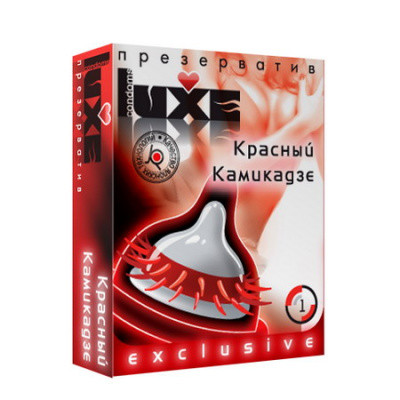 Презерватив Luxe Exclusive №1 Красный камикадзе