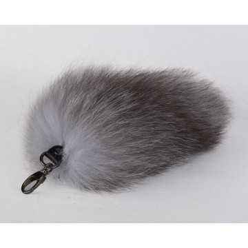 Брелок- хвост Писец серый