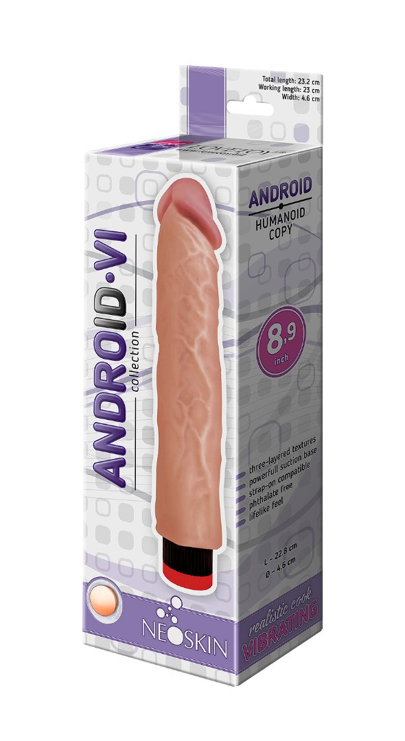 Вибратор ANDROID COLLECTION-VI 8.9