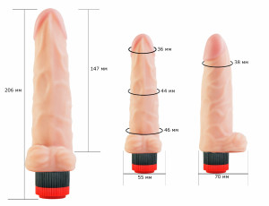 Вибратор-реалистик 801400