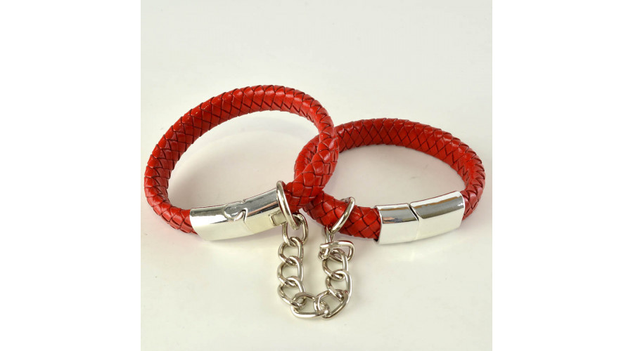 Наручники "Вояж" красные