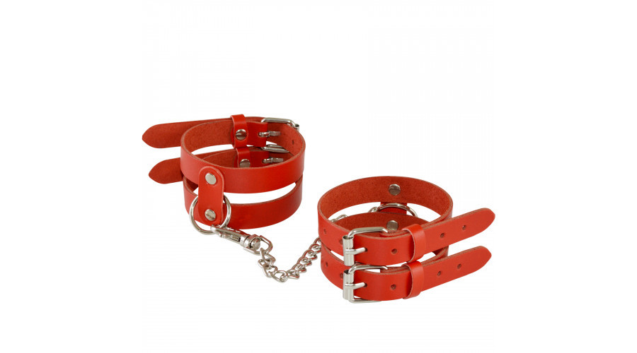 Наручники "Грация" красные