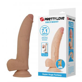 Фаллоимитатор Super Soft Ergument 7.1"