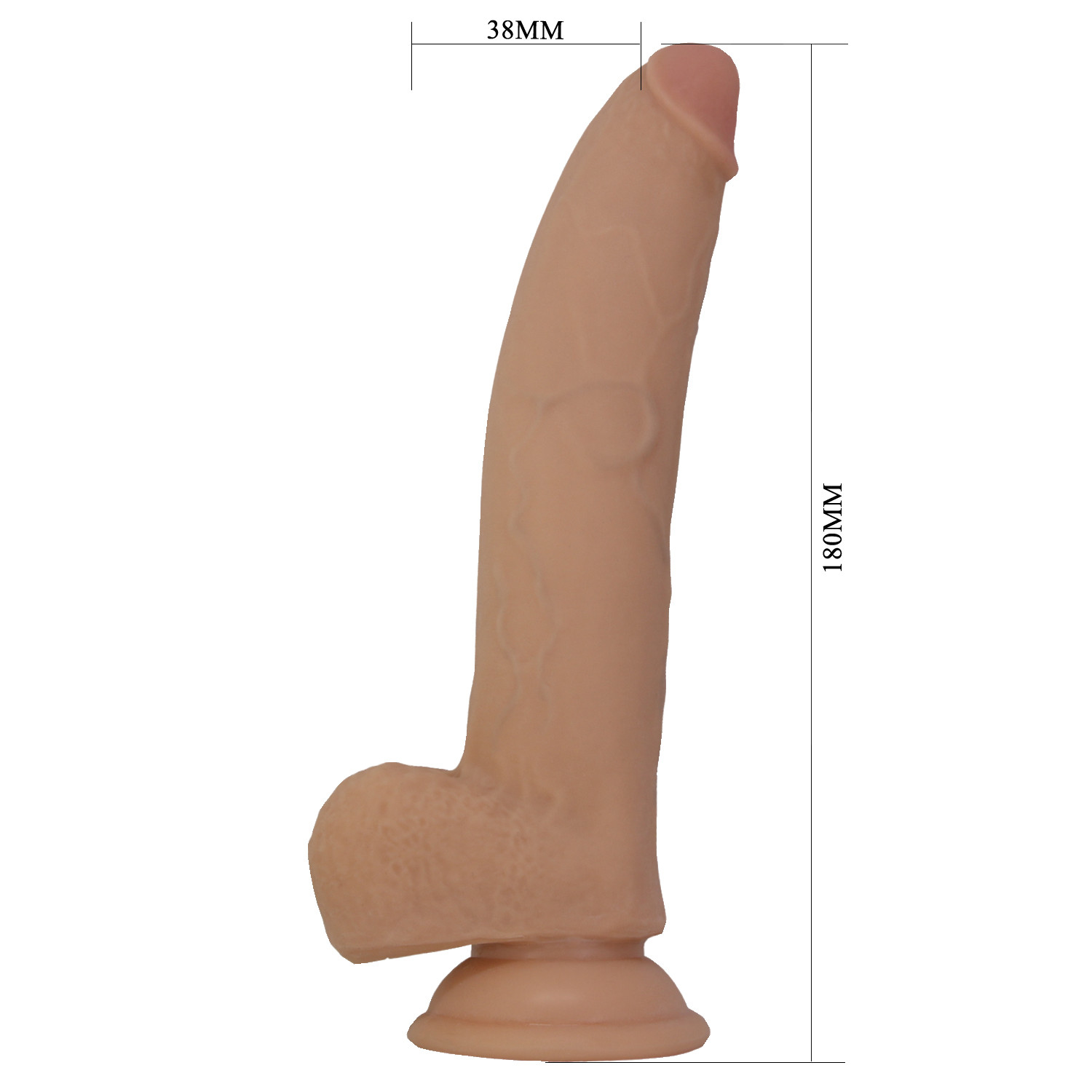 Фаллоимитатор Super Soft Ergument 7.1"