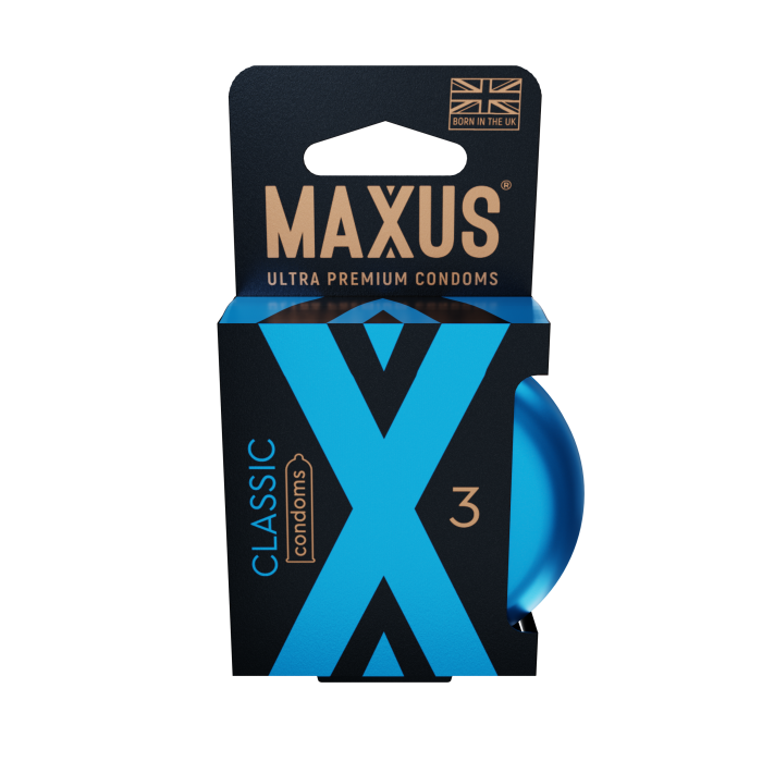 Презервативы MAXUS Classic №3 классические ж/к