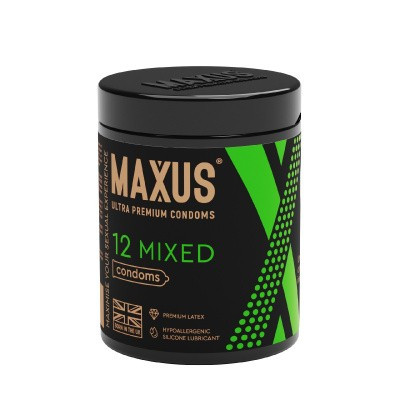 Презервативы MAXUS Mixed №12 набор