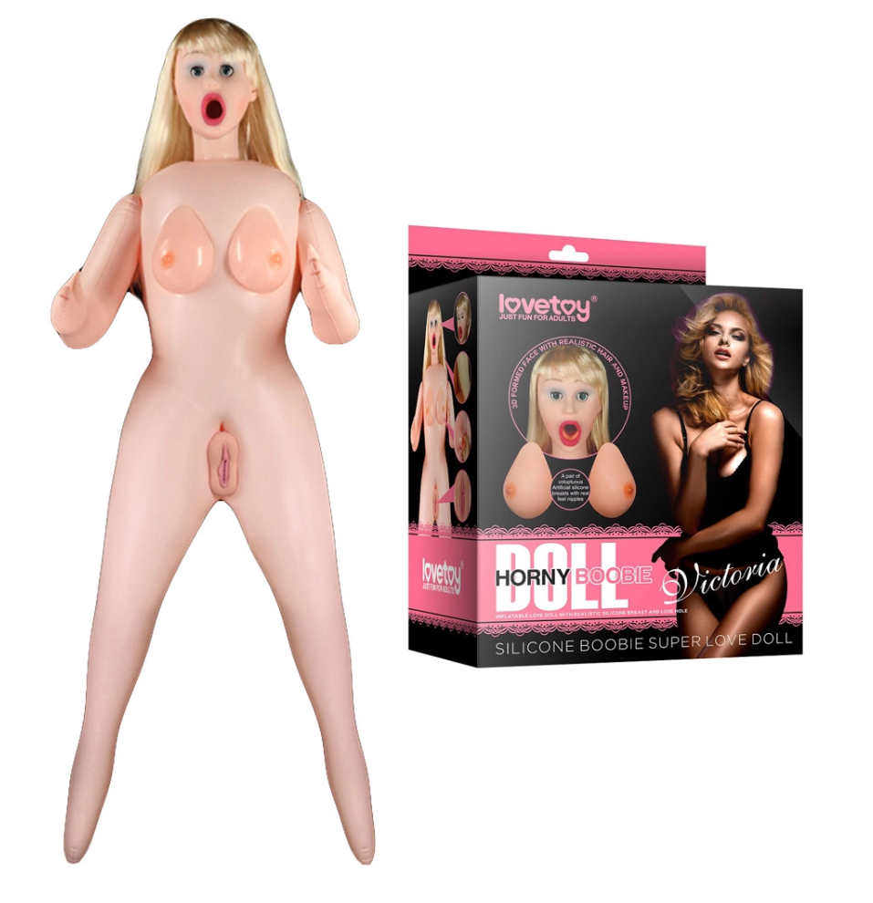 Секс-кукла с пышной грудью и открытым ротиком Boobie Super Love Doll