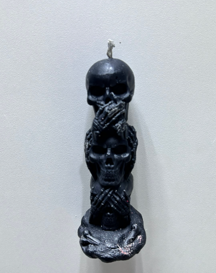 Низкотемпературная свеча Wax Play 55°, череп