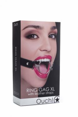 Кляп-кольцо Ring Gag XL черный