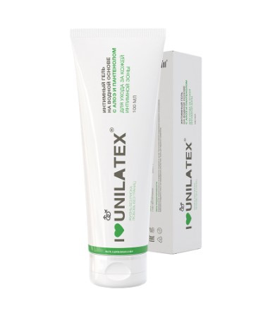 Лубрикант «Unilatex Gel» Алоэ+Пантенол, 100 мл