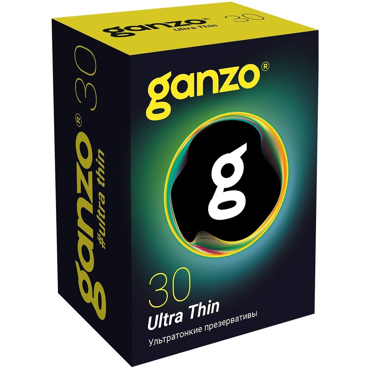 Презервативы "GANZO" ULTRA THIN №30 cупер тонкие