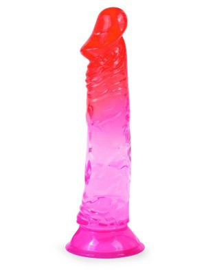 Реалистик EROWOMAN гель крас/роз 18,5 см