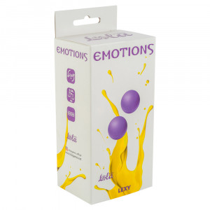 Вагинальные шарики EMOTIONS LEXY SMALL PURPLE 