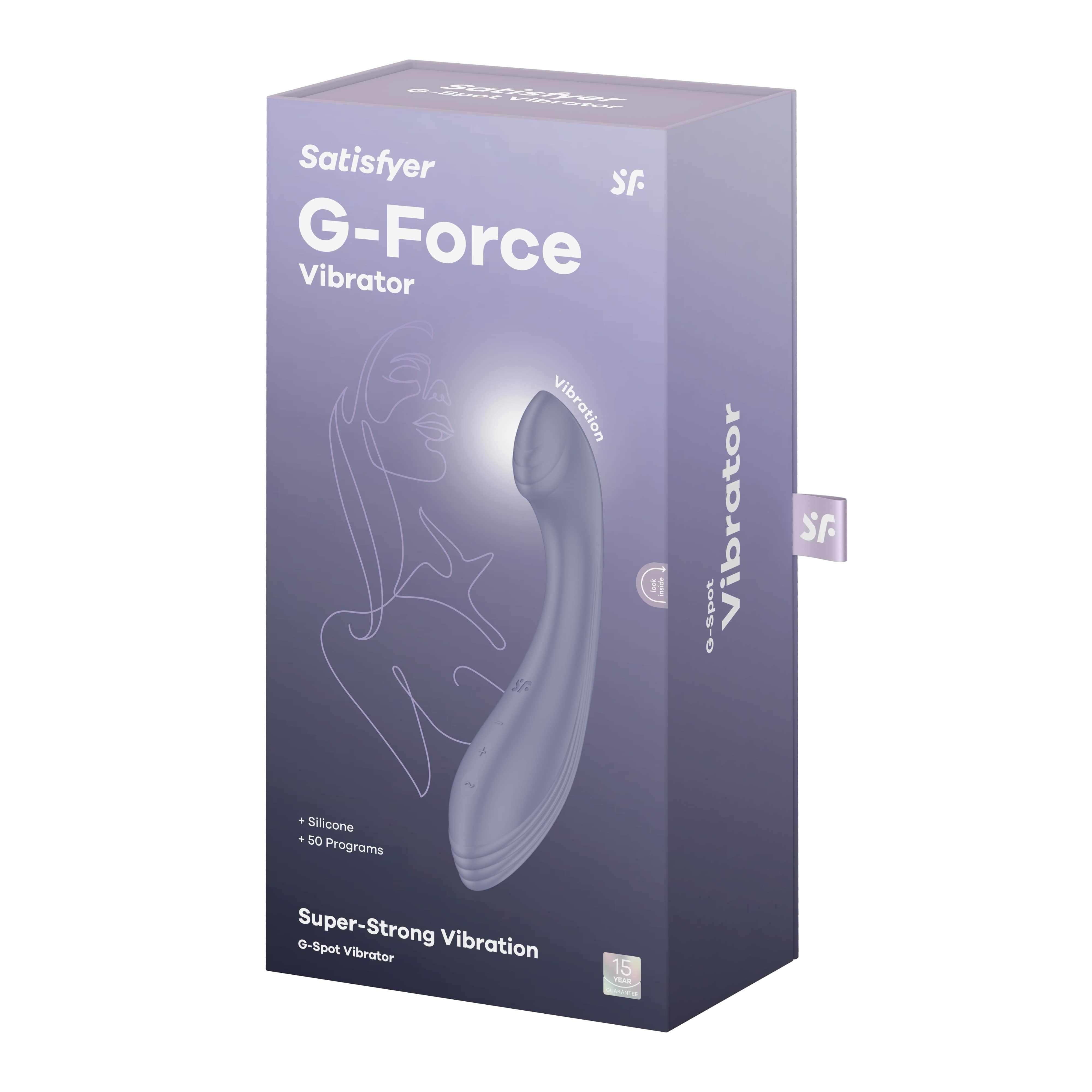 Вибромассажер Satisfyer G-Force фиолетовый