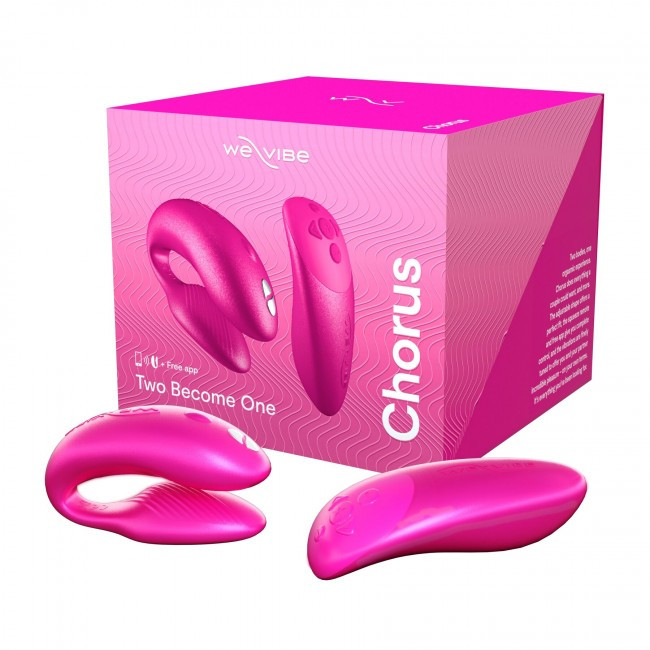 WE-VIBE Chorus Crave Pink сенсорный  вибромассажер для пар