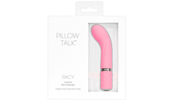 Минивибратор PillowTalk RACY розовый