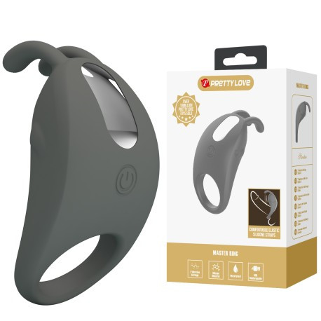 Виброкольцо Master Ring Jtratus серое