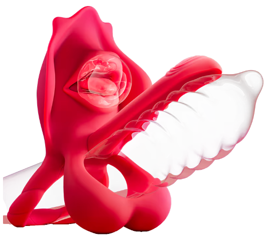 Виброкольцо двойное с язычком