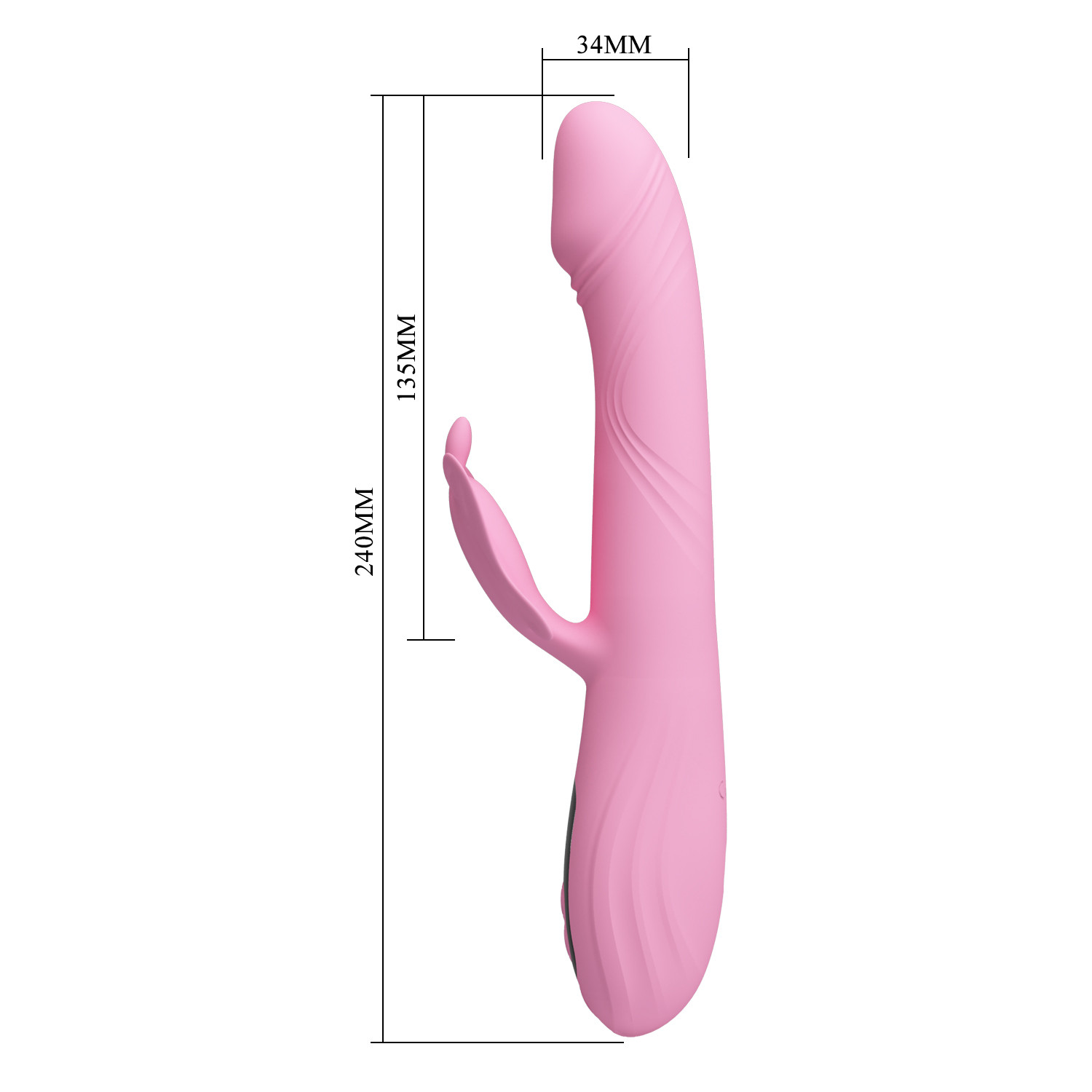 Вибромассажёр "Abella" силикон