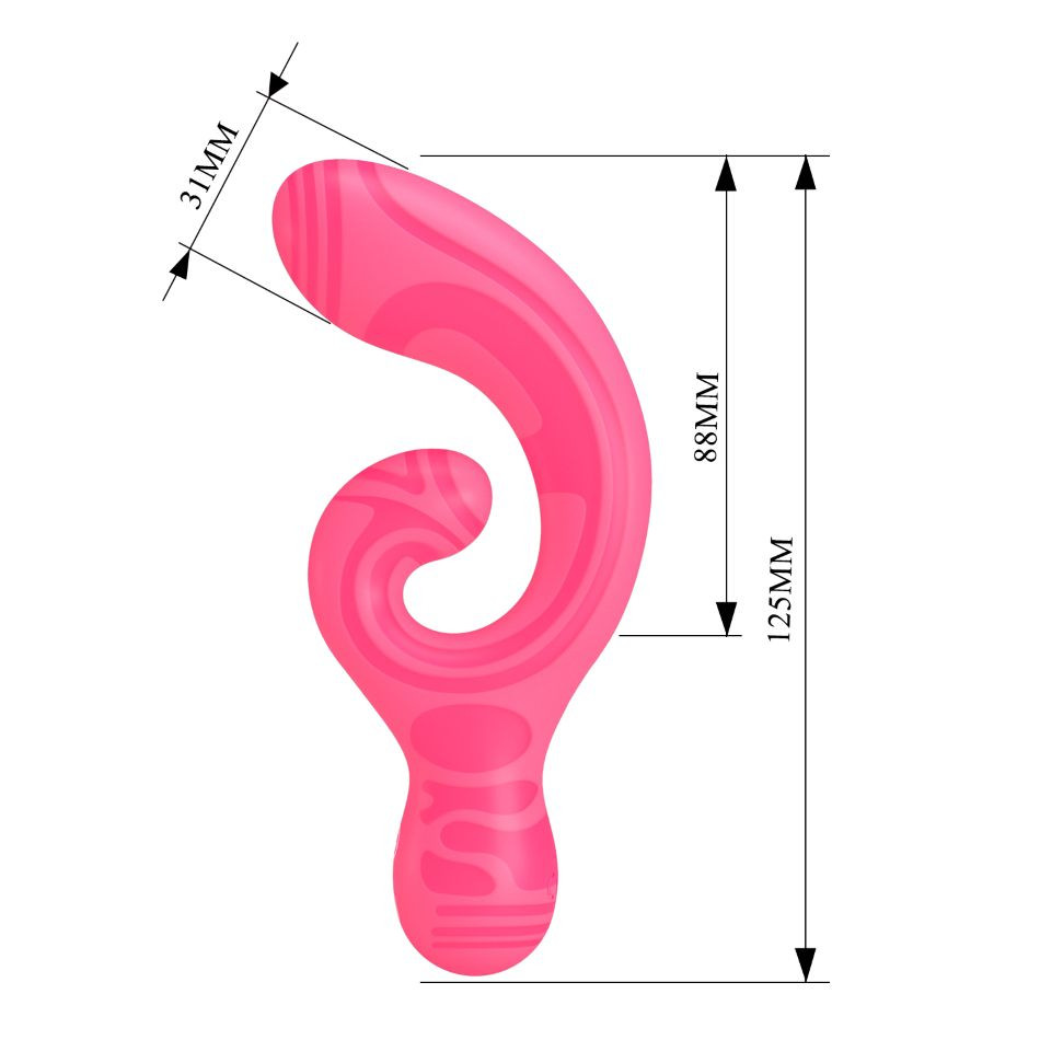 Вибромассажёр "Verity" силикон