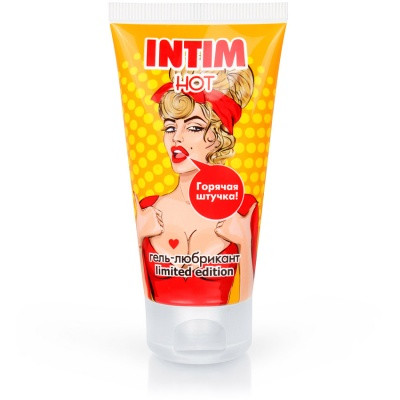 Гель-лубрикант Intim HOT туб пластиковый 50 мл.