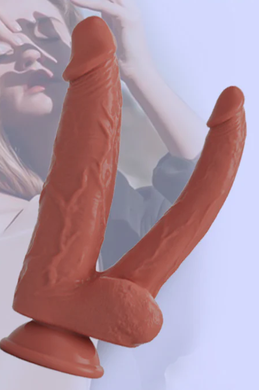 Фалломитатор двойной Dildo Thick Big 8,0"