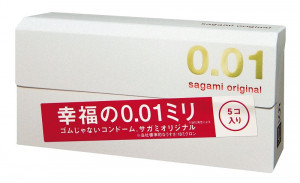 Презервативы SAGAMI Original 0,01мм № 5 полиуретановые 