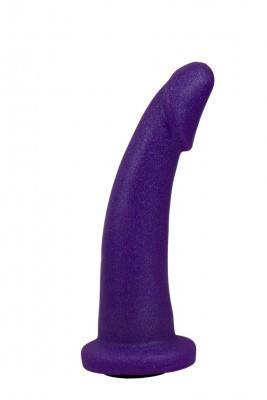 Насадка-плаг для страпона фиолетовая