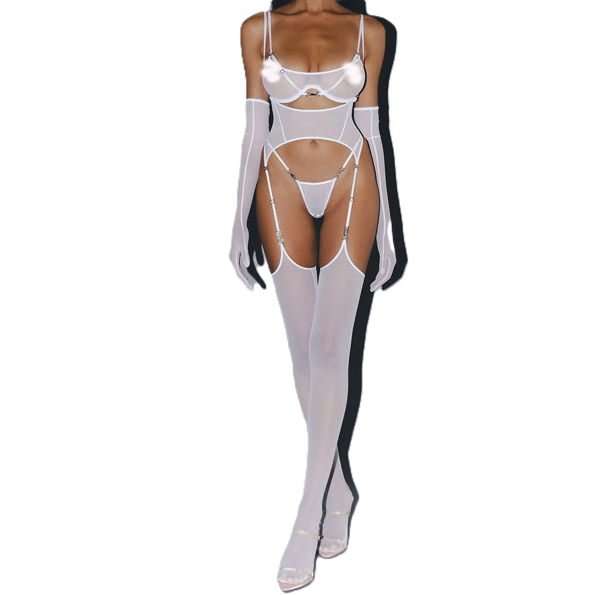 Комплект 5 в 1 белый, S