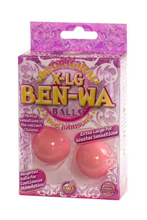 Вагинальные шарики X-LARGE BEN-WA Pink