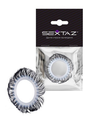 Кольцо SEXTAZ реснички с изгибом Ø25 мм