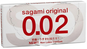 Презервативы SAGAMI Original 002 полиуретановые 2шт.